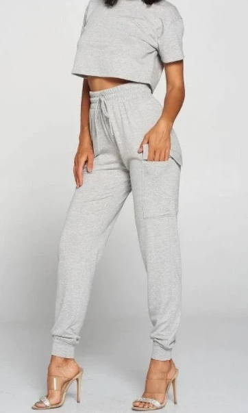 Women's Heather Gray Set