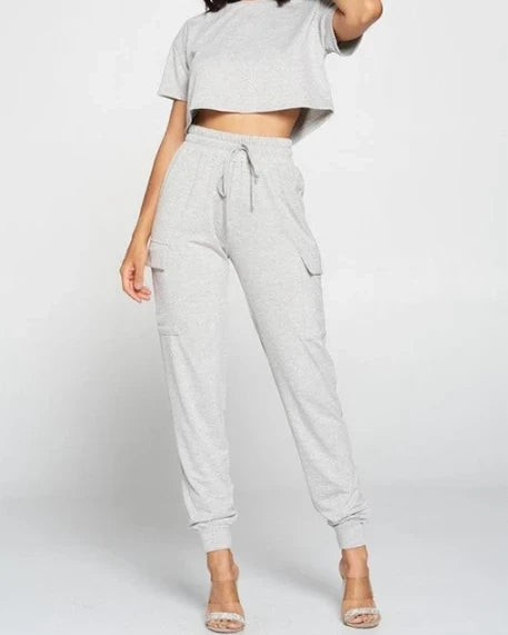 Women's Heather Gray Set