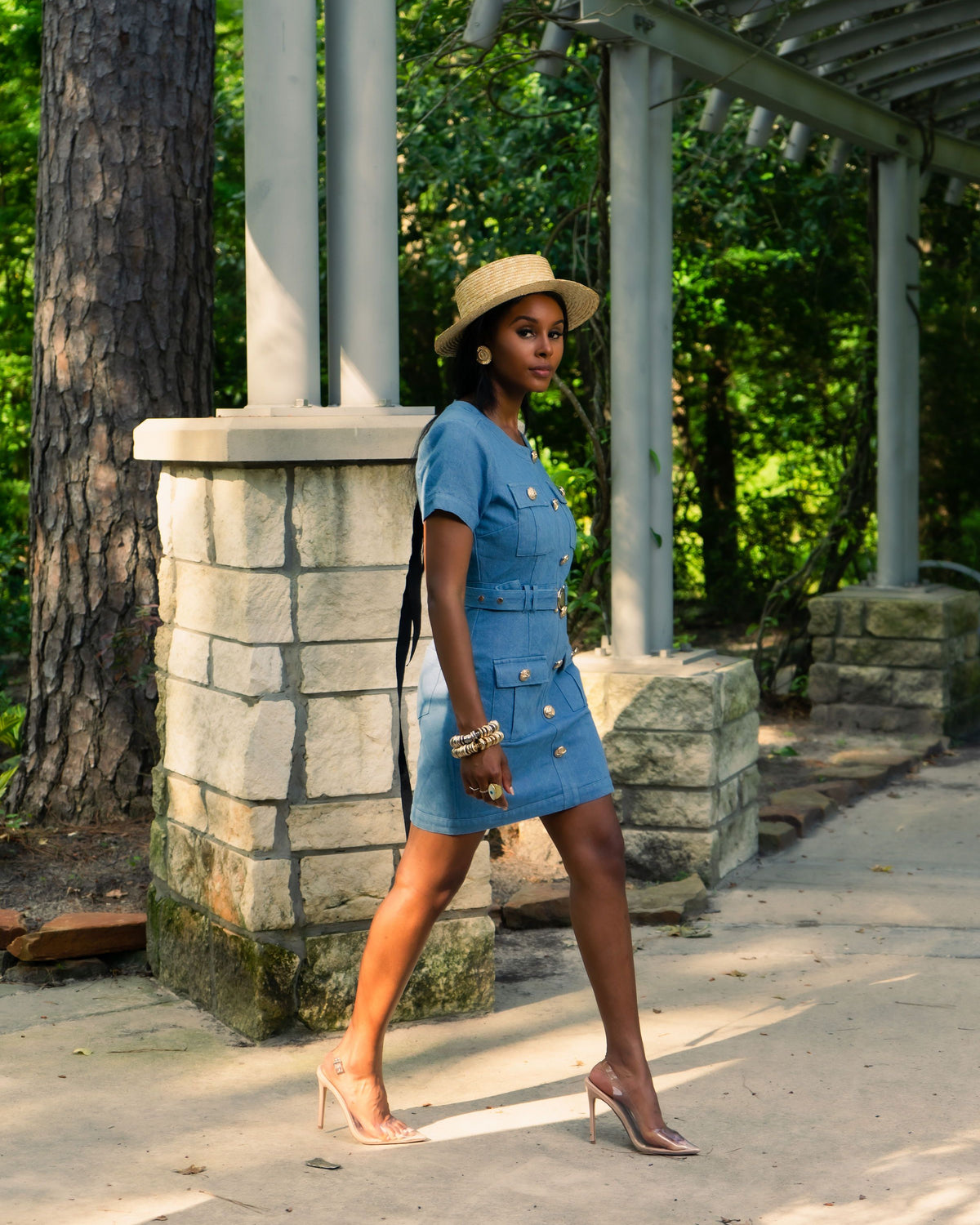 Women's Denim Blue Dress