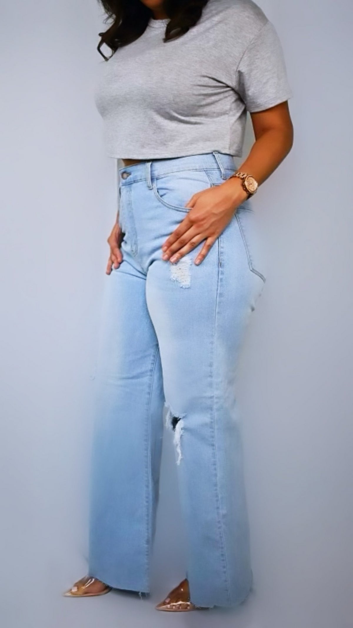 Victoria Wide Leg Jeans