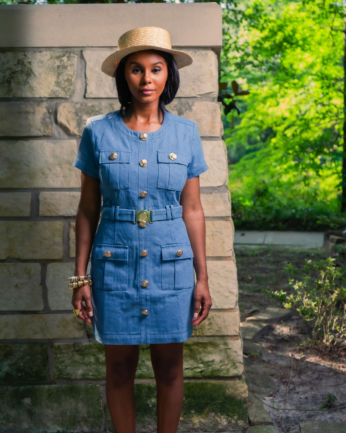 Women's Denim Blue Dress