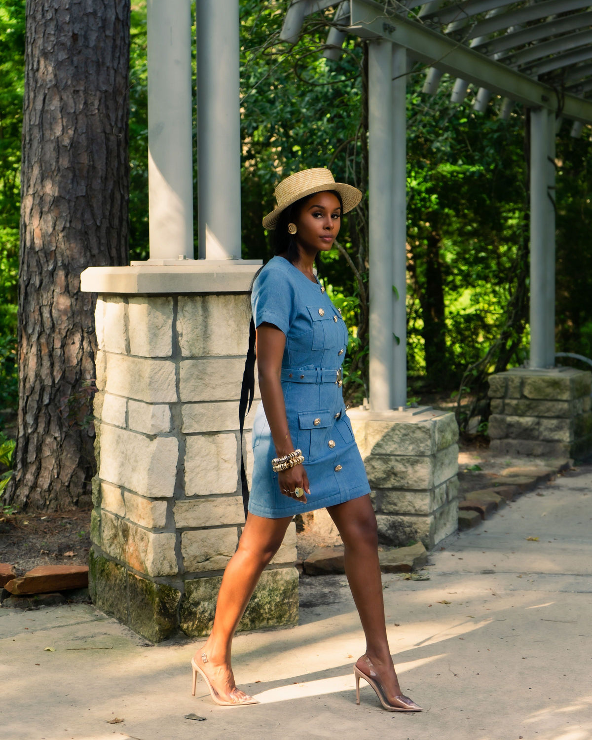 Women's Denim Blue Dress