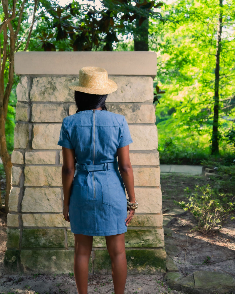 Women's Denim Blue Dress